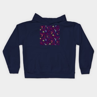 Hummingbird Paradise Kids Hoodie